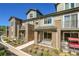Attractive townhouses showcase brick exteriors, balconies, and well-maintained landscaping at 5179 S Fairplay St, Aurora, CO 80015
