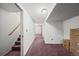 Finished basement hallway with carpet and white walls at 8901 Field St # 76, Broomfield, CO 80021