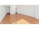 Bright bedroom with parquet flooring and closet at 1250 N Humboldt St # 1002, Denver, CO 80218