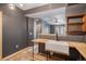 View of the basement kitchenette from the dining area at 12912 Ironstone Way # 101, Parker, CO 80134