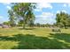 Expansive green space in a community park with benches, picnic tables, and play areas at 4465 N Umatilla St, Denver, CO 80211