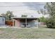Cozy covered patio with comfortable seating, ideal for outdoor relaxation at 1200 S Patton Ct, Denver, CO 80219