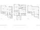 Detailed floorplan showcasing the layout of the first floor, second floor, and basement levels at 455 N Old Hammer St, Aurora, CO 80018