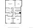 Detailed floor plan of the home showcasing the layout of the second floor at 15974 E Loyola Dr, Aurora, CO 80013