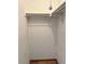 Empty closet with rod and shelf at 909 S Dawson Way # 19, Aurora, CO 80012