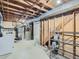 Unfinished basement awaiting your custom design with updated utilities and exposed ceiling at 1145 W 101St Ave, Northglenn, CO 80260