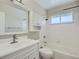 Bathroom with a shower and bathtub combination, and a white vanity at 1145 W 101St Ave, Northglenn, CO 80260