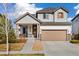 Charming two-story home with a well-manicured lawn and inviting front porch at 10788 Ventura St, Commerce City, CO 80022