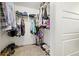 Spacious walk-in closet with ample hanging space and shelving for organized storage at 10788 Ventura St, Commerce City, CO 80022