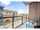 Balcony with seating and views of the city at 20 Wilcox St # 314, Castle Rock, CO 80104