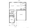 Detailed floor plan showcasing the layout of the home's first floor at 48260 Shetland Dr, Bennett, CO 80102