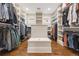 Spacious walk-in closet with custom shelving and plenty of storage at 4535 E Montview Blvd, Denver, CO 80207