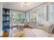 Cozy sitting room with ample natural light and stylish decor at 4535 E Montview Blvd, Denver, CO 80207