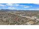 Stunning aerial view of the neighborhood and the beautiful mountains in the background with nearby highway access at 4713 Cody St, Wheat Ridge, CO 80033