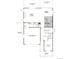 Detailed first-floor layout with open-concept kitchen, dining, great room, and a two car garage at 190 Lark Sparrow Way, Bennett, CO 80102