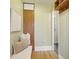 Welcoming entryway with bench seating, stylish storage and modern design elements at 2255 18Th St, Boulder, CO 80302
