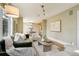 Relaxing living space leading to dining area, featuring stylish decor, and hardwood floors at 2255 18Th St, Boulder, CO 80302