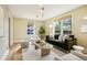 Bright living room with stylish furniture, hardwood floors, large windows and neutral decor at 2255 18Th St, Boulder, CO 80302