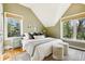 Inviting main bedroom with high ceilings, natural light, and neutral color scheme at 2255 18Th St, Boulder, CO 80302