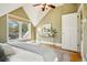 Cozy main bedroom featuring natural light, ceiling fan, and comfortable decor at 2255 18Th St, Boulder, CO 80302