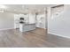 Modern kitchen with white cabinets and a kitchen island at 18344 Prince Hill Cir, Parker, CO 80134