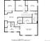 Floor plan of the 2nd floor with three bedrooms, a Gathering room, laundry, and two bathrooms at 13673 Valentia St, Thornton, CO 80602