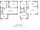 Detailed floor plan showcasing the layout of the home, including the eat-in kitchen, bedrooms, and living spaces at 6721 Quay Ct, Arvada, CO 80003