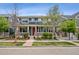 Inviting exterior with a charming porch, well-maintained lawn, and colorful flowerbeds enhancing the curb appeal at 9446 E 51St Dr, Denver, CO 80238