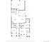 Detailed floor plan showcasing the layout of the main level, including kitchen, dining, living and garage at 9446 E 51St Dr, Denver, CO 80238