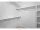 White walk-in closet with shelves and hanging rods, offering ample storage space at 14247 Pikeminnow Pl, Broomfield, CO 80023