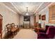 Cozy living room with decorative lighting and comfortable seating at 47 Herrn Ln, Castle Pines, CO 80108