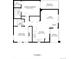 Detailed floor plan layout showcasing room dimensions and property features on floor 1 at 1670 S Deframe St # C2, Lakewood, CO 80228