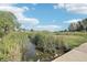 A serene stream flows through a lush green space, creating a peaceful natural environment at 3982 S Himalaya Way, Aurora, CO 80013