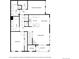 Floor plan of the home's main level at 9307 Amison Cir # 202, Parker, CO 80134