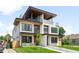 Contemporary townhome featuring a unique roof deck and modern architectural design at 2926 S Cherokee St, Englewood, CO 80110
