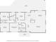 A detailed floor plan showcases the layout of the home, including bedrooms, bathrooms, kitchen, and living area at 1100 E Harvey St, Castle Rock, CO 80108