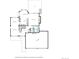Main level floor plan featuring a kitchen, dining area, living room, and garage at 30889 Manitoba Dr, Evergreen, CO 80439