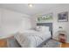Comfortable bedroom with neutral colors, closet, and hardwood floors at 2075 Oakland St, Aurora, CO 80010