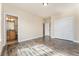 Primary bedroom features hardwood floors, natural light and a connected bathroom at 9099 Prairie Sky Ln, Lone Tree, CO 80124