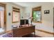 Cozy home office with natural light and custom built-in shelves at 3135 11Th St, Boulder, CO 80304