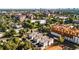 Aerial view of townhomes under construction near university at 2325 S High St, Denver, CO 80210