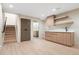 Finished basement features wet bar, extra bedroom, and full bathroom at 2325 S High St, Denver, CO 80210