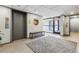Apartment building lobby with tile floors, seating, and an elevator at 1050 N Corona St # 316, Denver, CO 80218