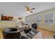 Spacious Gathering room with hardwood floors and lots of natural light at 13471 Cascade St, Broomfield, CO 80020