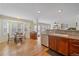 Kitchen with breakfast nook and hardwood floors at 13471 Cascade St, Broomfield, CO 80020