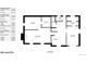 Basement floor plan featuring Gathering area, bedroom, office, and laundry room at 7722 W 1St Pl, Lakewood, CO 80226