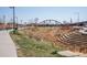 Scenic walking path, native landscaping and charming bridge offer picturesque views and outdoor enjoyment at 1777 E 39Th Ave # 209, Denver, CO 80205