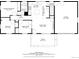 Detailed floor plan showcasing the layout of the first floor, including bedroom, bathroom, and living spaces at 4655 Ludlow St, Boulder, CO 80305