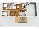 3D floor plan showcasing the layout of the first floor, including bedroom, bathroom, and living spaces at 4655 Ludlow St, Boulder, CO 80305