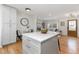 Modern kitchen featuring white countertops, stainless steel appliances, and a cozy breakfast nook at 4655 Ludlow St, Boulder, CO 80305